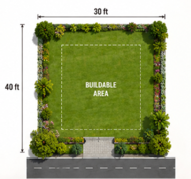 Prestige Park Drive 30 x 40 plot plan