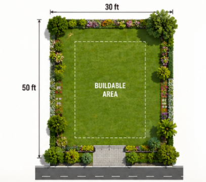 Prestige Park Drive 30 x 50 plot plan